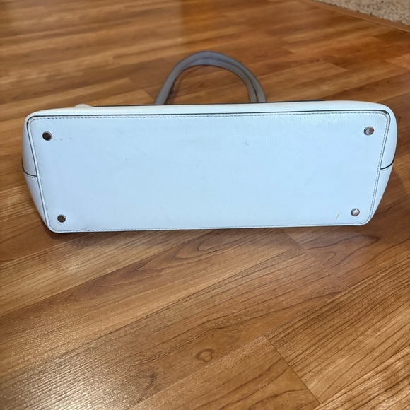 Kate Spade New York Adel Large Tote off-white refined grain leather FLAW - Picture 5 of 16